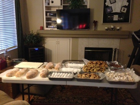 A veritable cornucopia of Christmas treats!